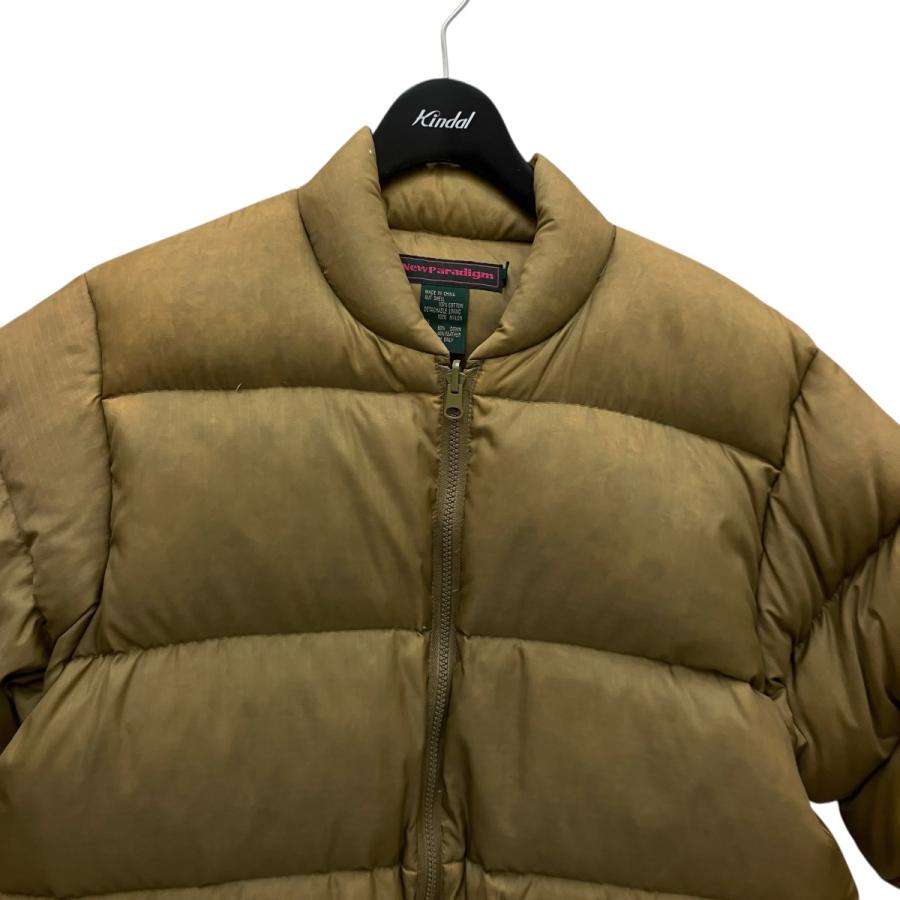 ニューパラダイム NEWPARADIGM 90S Vintage ダウンジャケット ベージュ