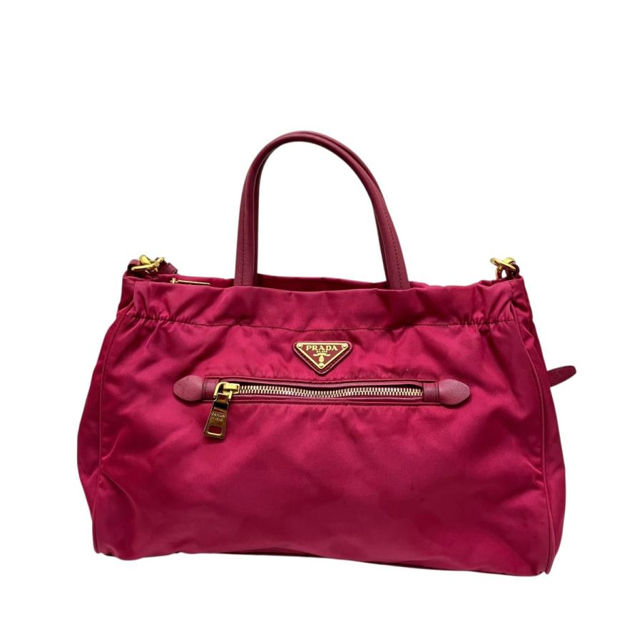 PRADA（プラダ） PRADA 2WAYナイロンショルダーバッグ B1843M ピンク