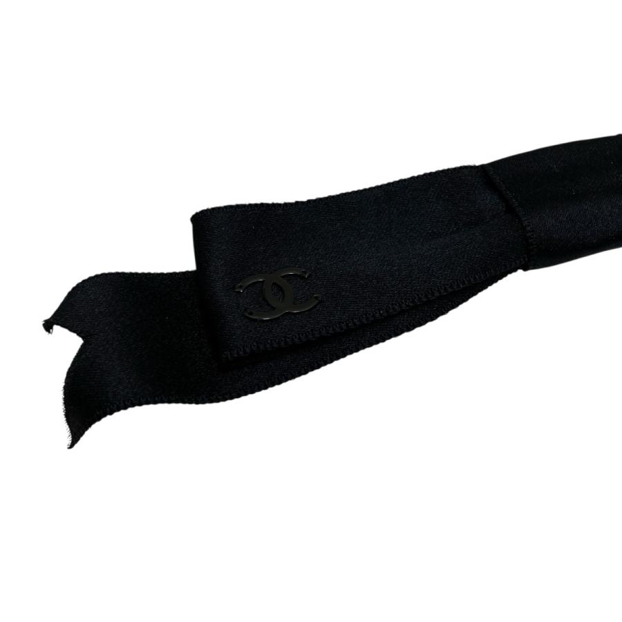 CHANEL（シャネル） リボンバレッタ ブラック : カインドオルYahoo!店