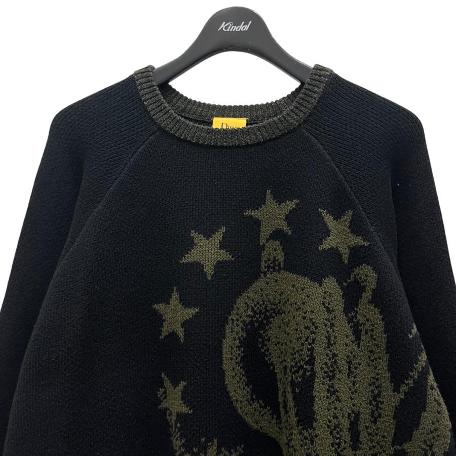 Dime（ダイム） クルーネックニット ブラック サイズ：L