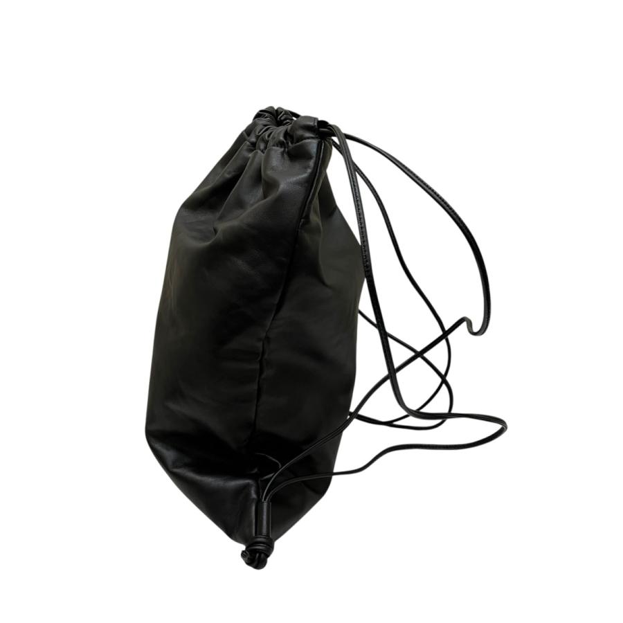 Aeta アエタ Aeta Double Faced KNAPSACK レザーナップサック ブラック