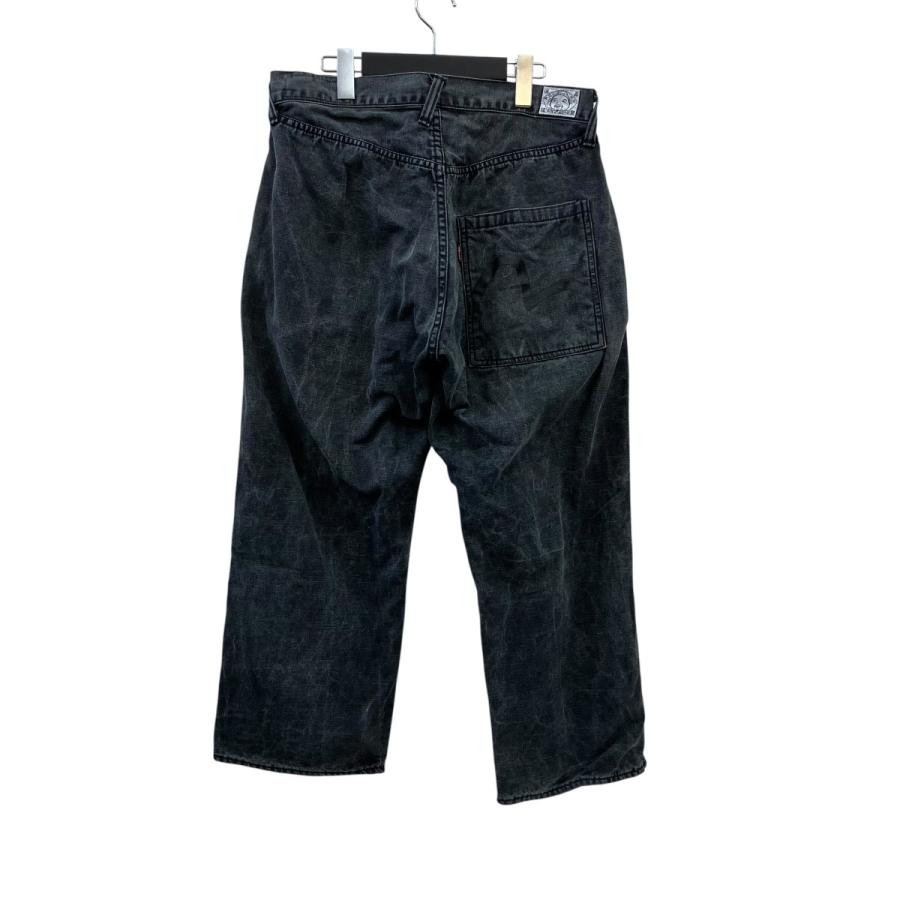 EVISU デニムパンツ 30×34 黒 エヴィス EVISU デニムパンツ ブラック サイズ：34 : カインドオル