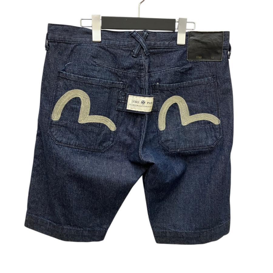 エヴィス EVISU ハーフパンツ インディゴ サイズ：34 : カインドオル