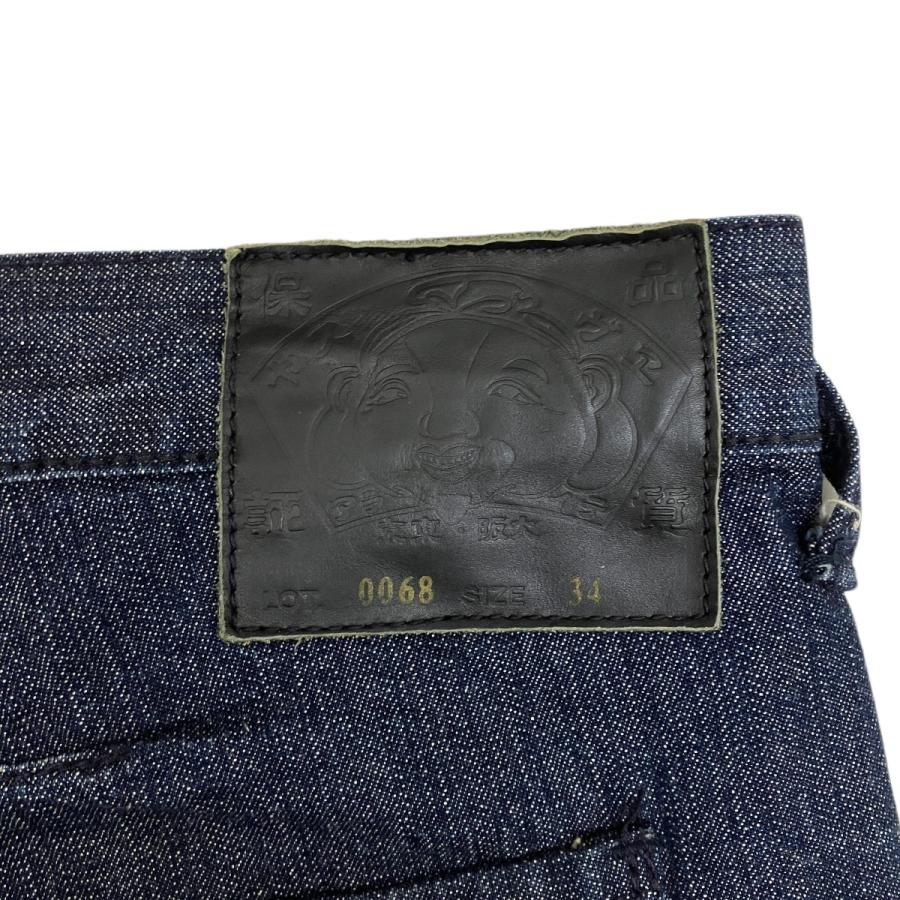 エヴィス EVISU ハーフパンツ インディゴ サイズ：34 : カインドオル