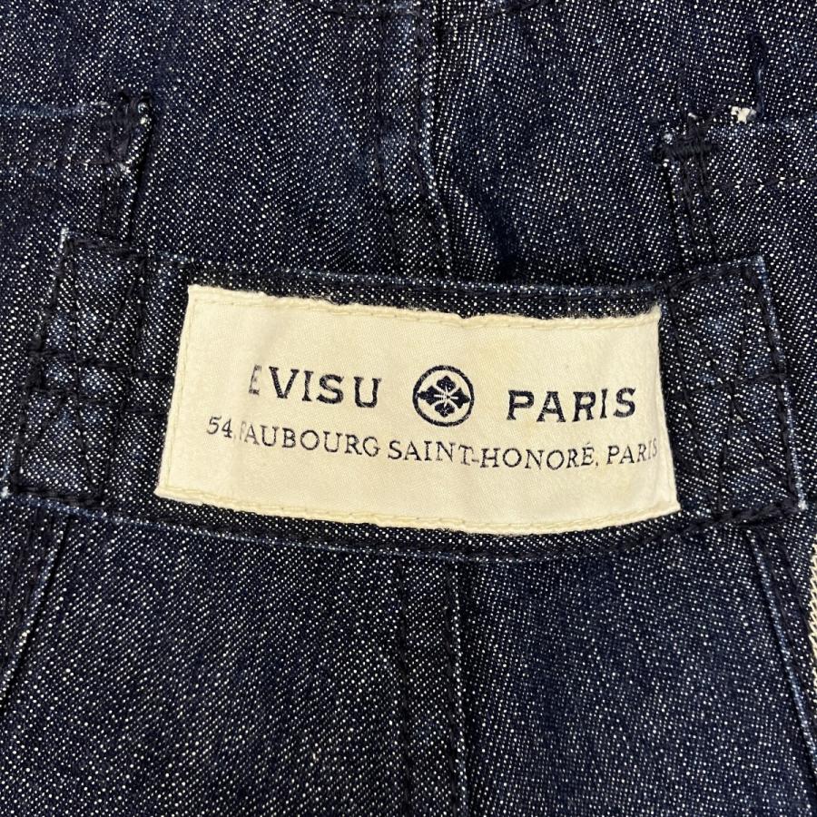 エヴィス EVISU ハーフパンツ インディゴ サイズ：34 : カインドオル
