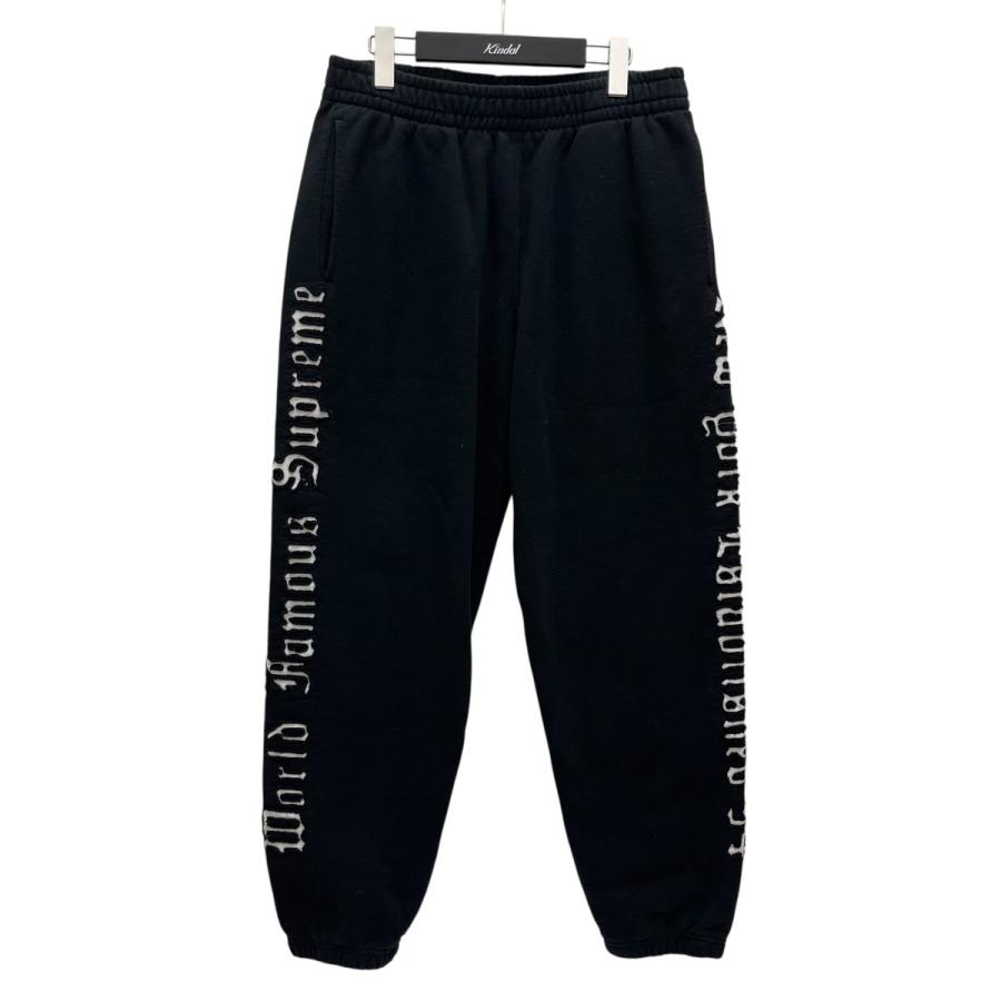 Supreme ダブルニースウェットパンツXサイズブラック2023SS人気完売品 supreme スウェットパンツ オンライン