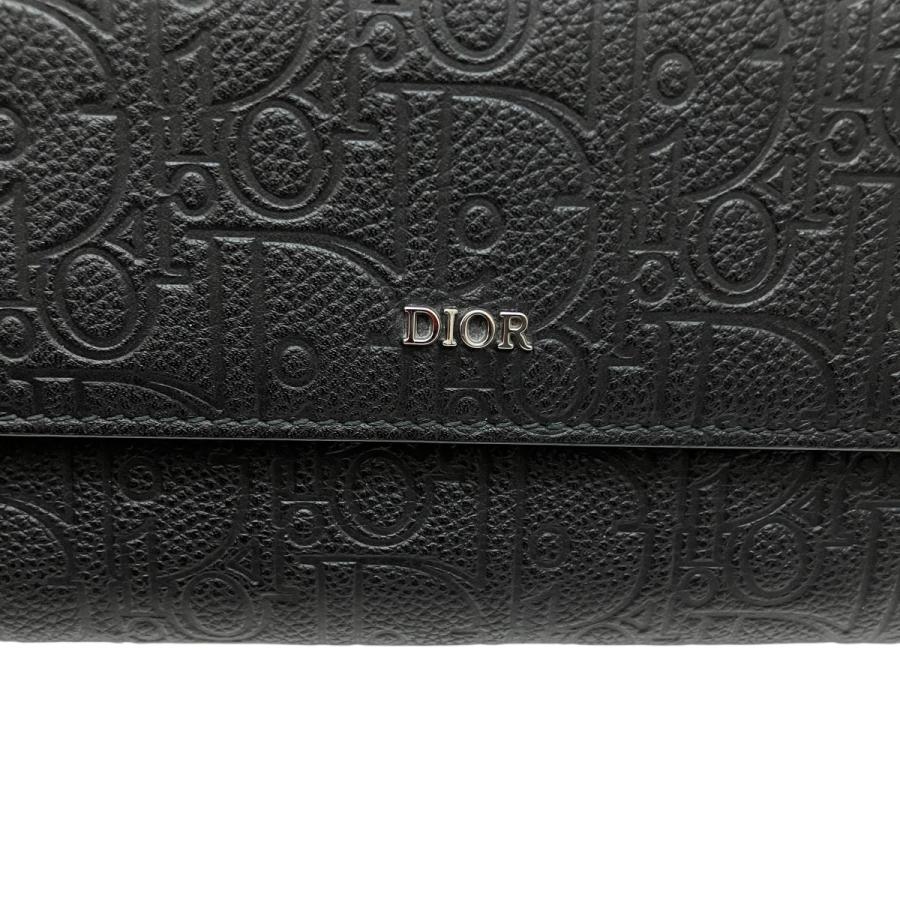 Christian Dior 二つ折り財布 ブラック 楽天市場】【美品】 ディオール 二つ折り財布 札入れ マネークリップ