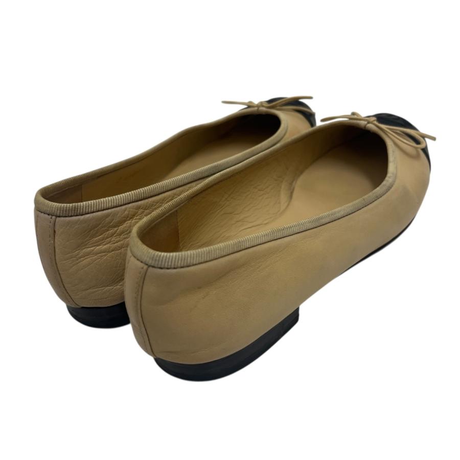 CHANEL（シャネル） フラットシューズ ベージュ サイズ：35