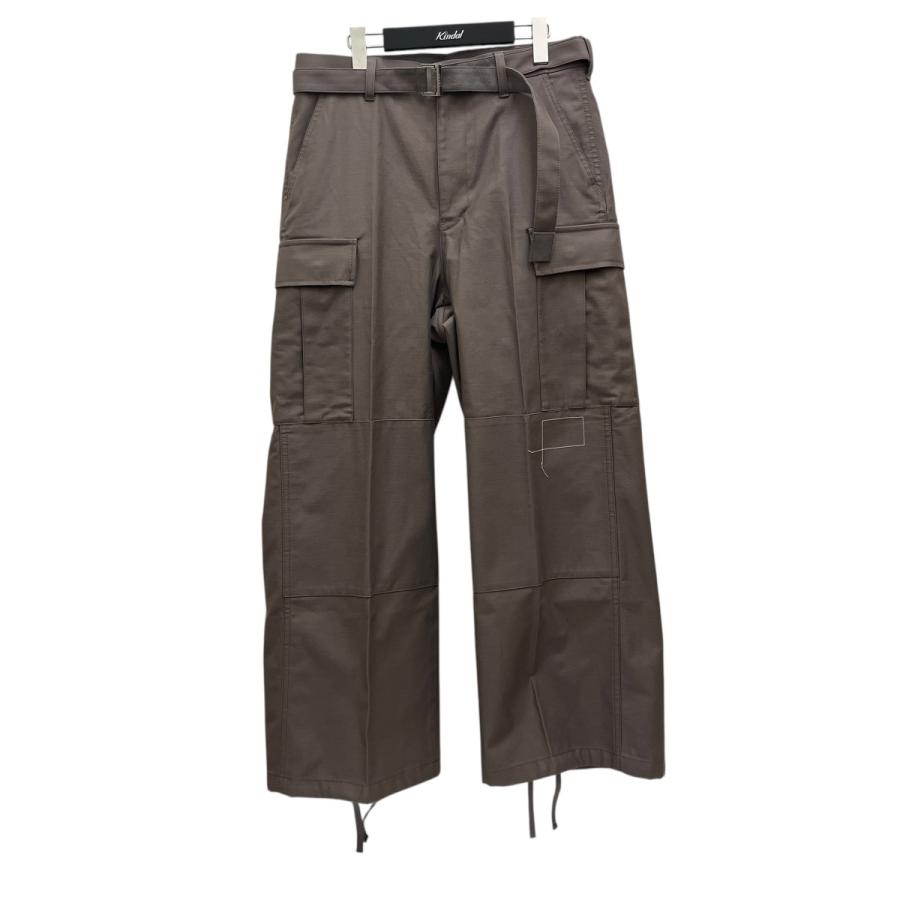 sacai（サカイ） 【値下げ】sacai×WTAPS 25SS Cotton Back Satin Pants 