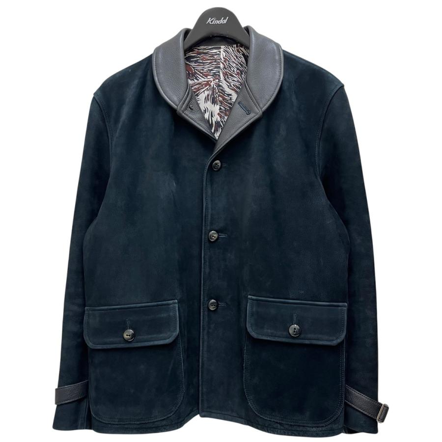 TENDERLOIN（テンダーロイン） ヌバックレザージャケット ブラック