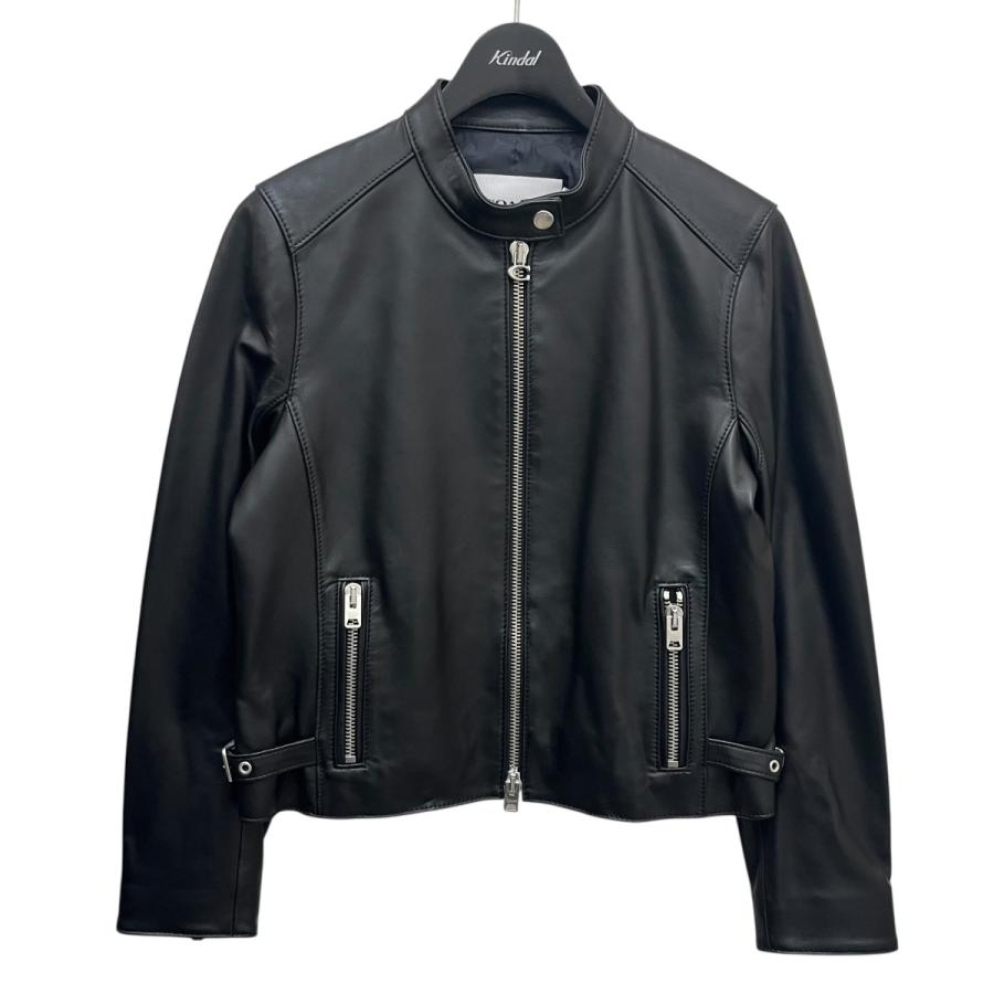 コーチ　ラム革 COACH（コーチ） ラムレザーシングルライダース CG667 ブラック サイズ