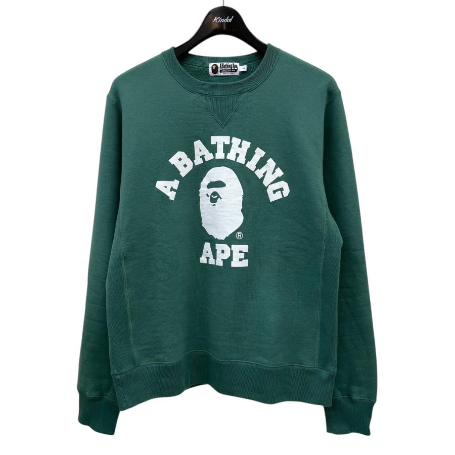 A BATHING APE（アベイシングエイプ） クルーネックスウェット