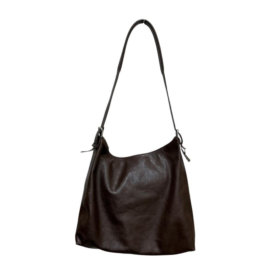 LEMAIRE BELTED HOBO BAG 　エスプレッソ　定価25万最安値 LEMAIRE（ルメール） 【値下げ】LEMAIRE BELTED HOBO BAG ショルダー