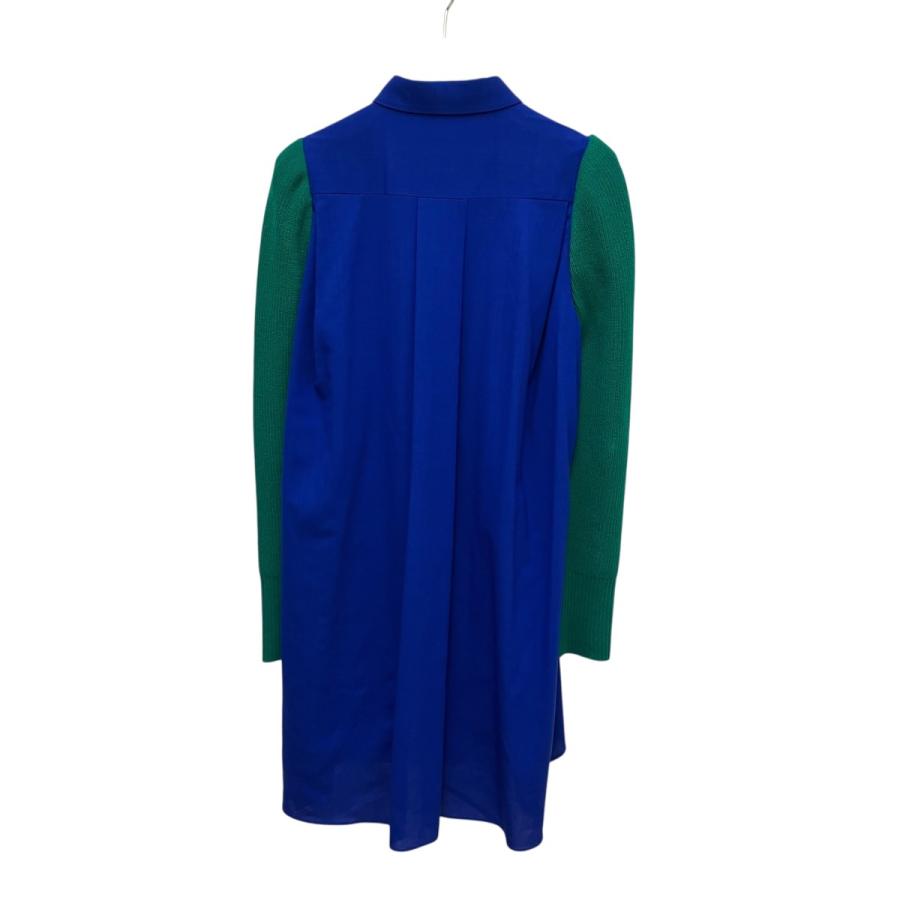 sacai（サカイ） 【値下げ】sacai ドッキングシャツ 21-05783 ブルー