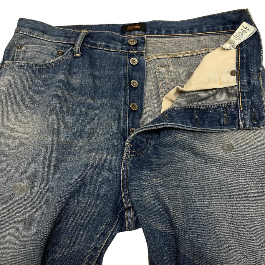 チマラ chimala デニム ジーンズ 28 表記ですがビッグサイズ chimala（チマラ） デニムパンツ インディゴ サイズ：28