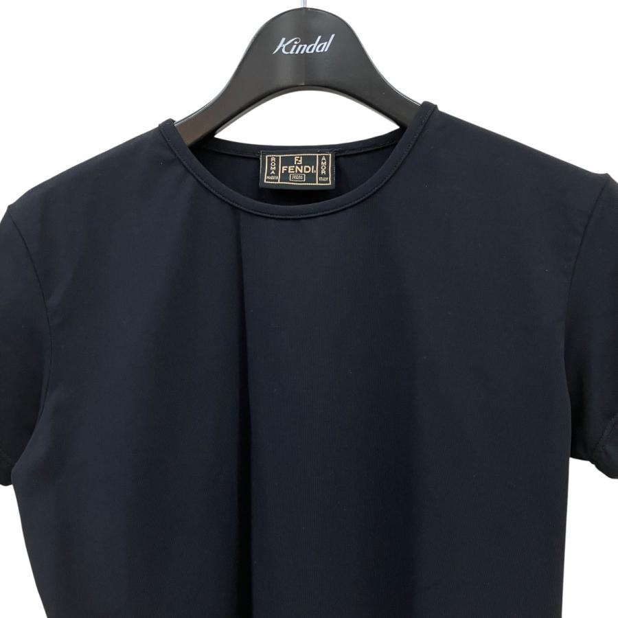 FENDI フェンディ ロゴ Tシャツ FENDI (フェンディ) メンズ Tシャツ 半袖 ロゴ ドッグ クルーネック