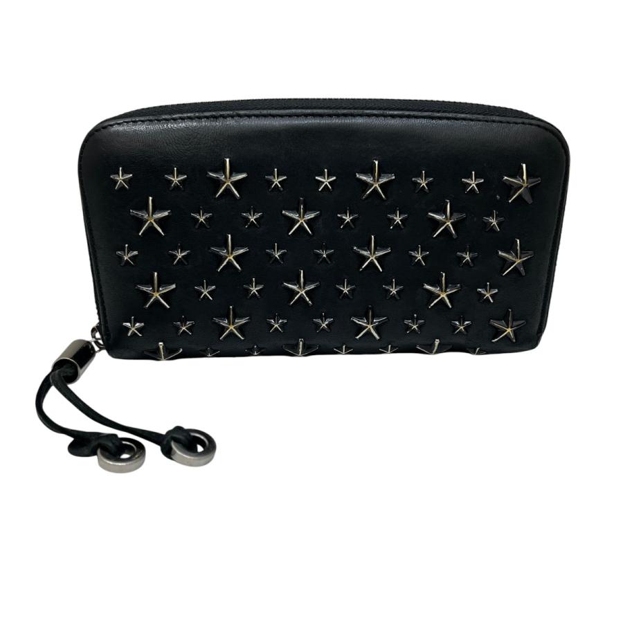 JIMMY CHOO ジミーチュウ 長財布　ブラック　黒 JIMMY CHOO（ジミーチュウ） 長財布 ブラック : カインドオルYahoo!店