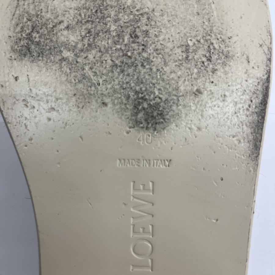 ロエベ LOEWE スライドサンダル 992304 ベージュ サイズ：40_7