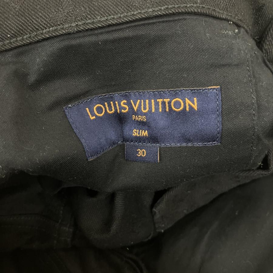 LOUIS VUITTON（ルイ・ヴィトン） モノグラムデニムパンツ ブラック