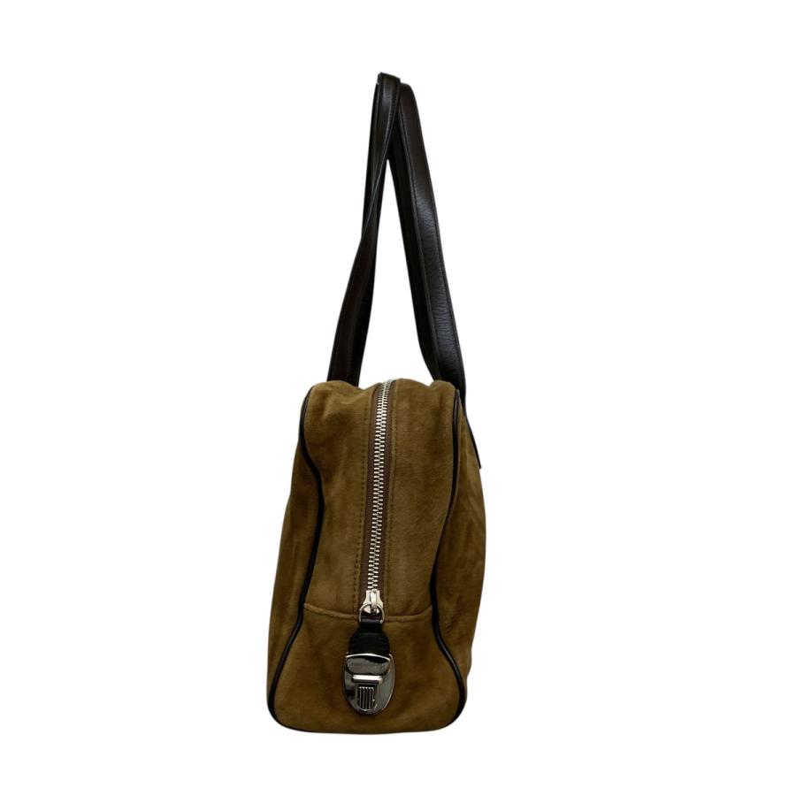 トゥティエ TOUT Y EST SAC LOQUET ハンドバッグ ブラウン