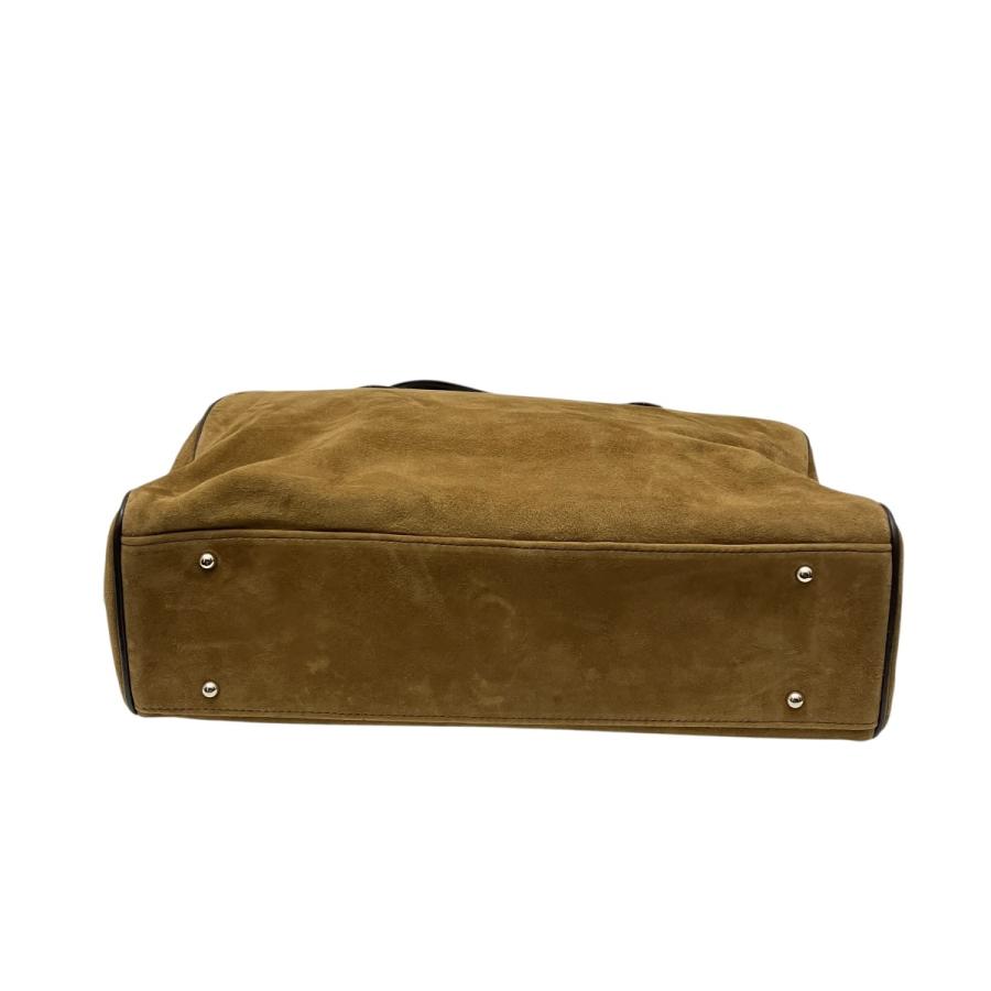 トゥティエ TOUT Y EST SAC LOQUET ハンドバッグ ブラウン