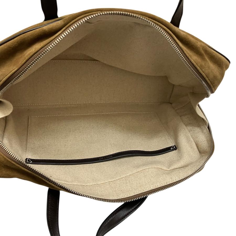 トゥティエ TOUT Y EST SAC LOQUET ハンドバッグ ブラウン