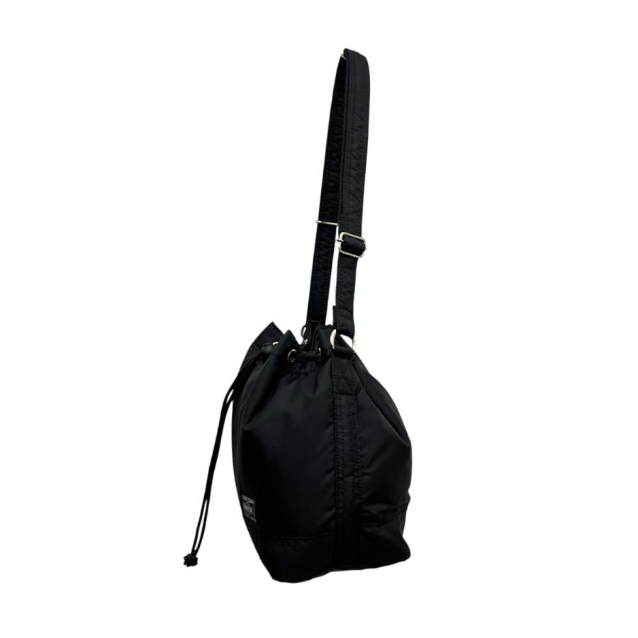 【美品】【限定品】コムデギャルソン × PORTER 巾着 ショルダーバッグ 黒 PORTER ポーター×コムデギャルソン PORTER×COMME des GARCONS 巾着