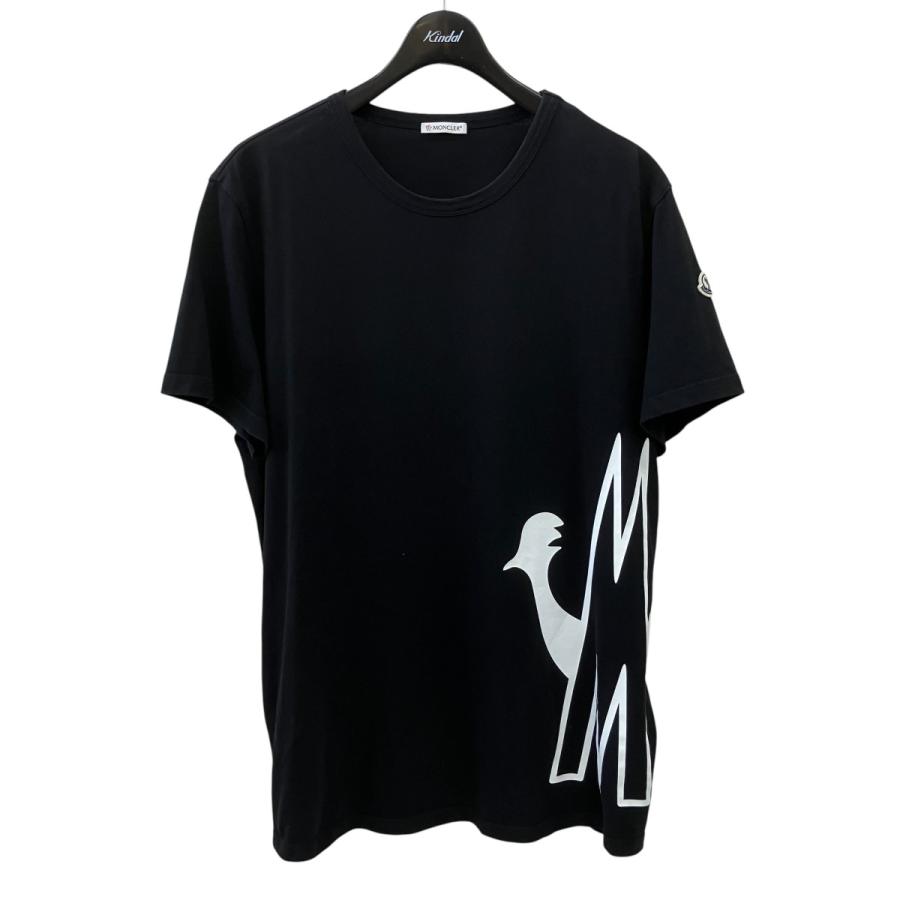MONCLER（モンクレール） 半袖Tシャツ E20918046150V8043 ブラック