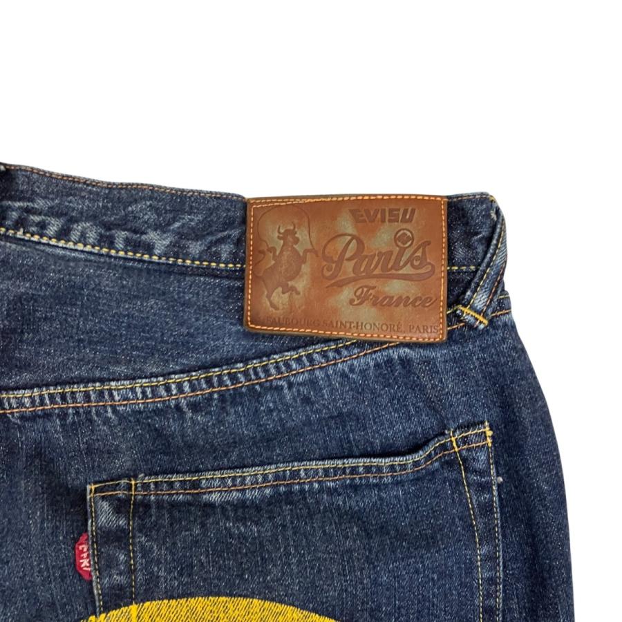 エヴィス EVISU SIOTANI BROTHERS デニムショートパンツ インディゴ