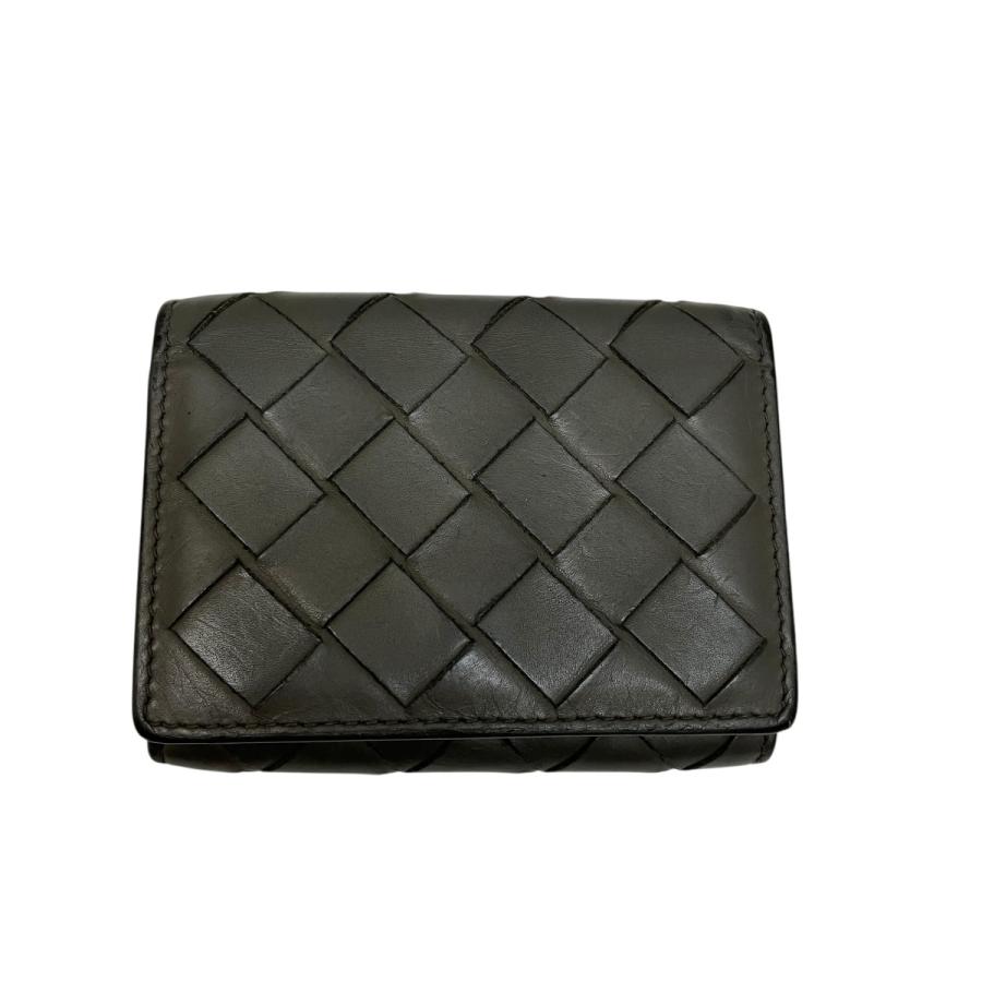 BOTTEGA VENETA グレー 三つ折り財布 BOTTEGA VENETA（ボッテガ・ヴェネタ） BOTTEGA VENETA 3つ折り財布