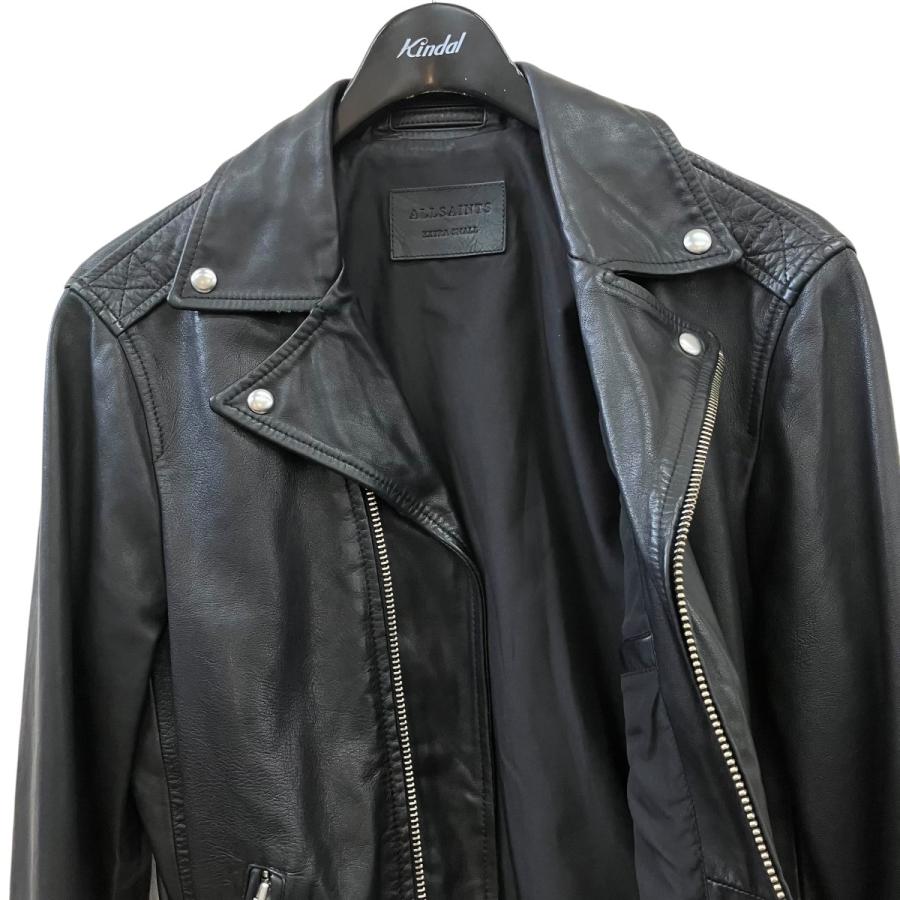 ALLSAINTS（オールセインツ） レザーライダースジャケット ブラック