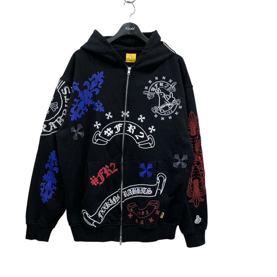 FR2 梅 頭狂色情兎 Hoodie パーカー 刺繍 2025 新年 限定 灰 FR2 - FR2 