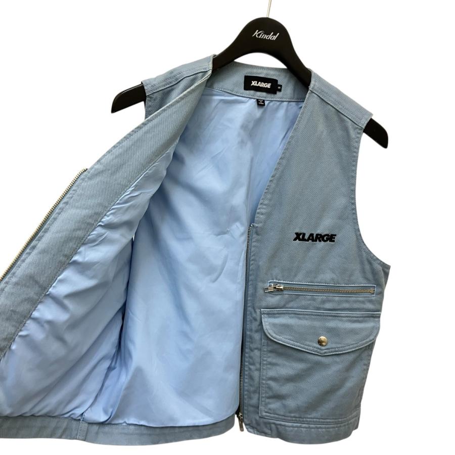 XLARGE（エクストラ ラージ） 【値下げ】X-LARGE ベスト ブルー サイズ