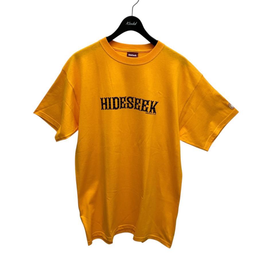 HIDE AND SEEK ハイドアンドシーク ワークシャツ マスタード M HIDE AND SEEK（ハイドアンドシーク） プリントTシャツ マスタード