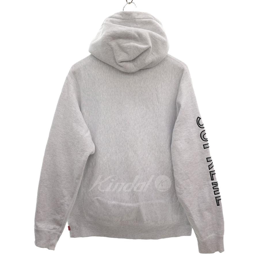 Supreme SUPREME 【18SS Sleeve Embroidery Hooded Sweatshirt  