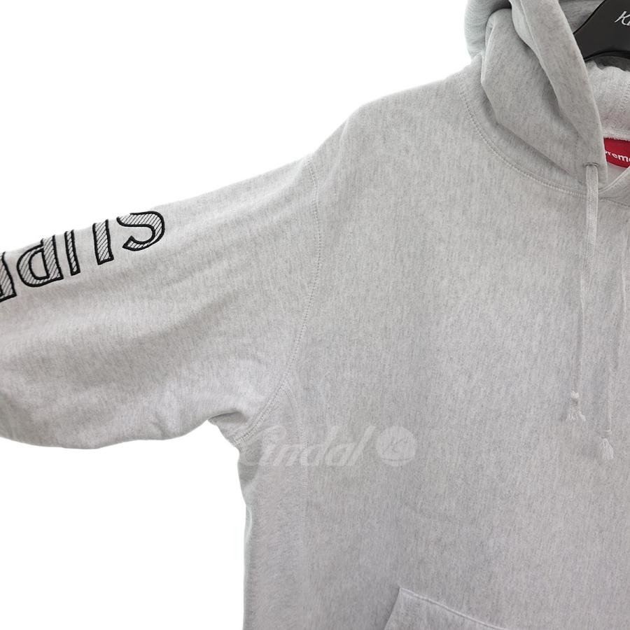 Supreme SUPREME 【18SS Sleeve Embroidery Hooded Sweatshirt  
