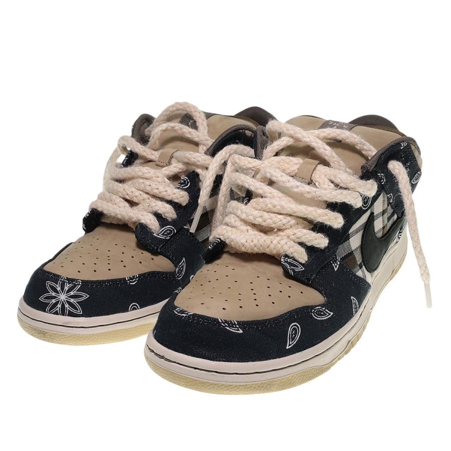 NIKE CT5053-001 TRAVIS SCOTT DUNK SB LOW PRM スニーカー ベージュ 