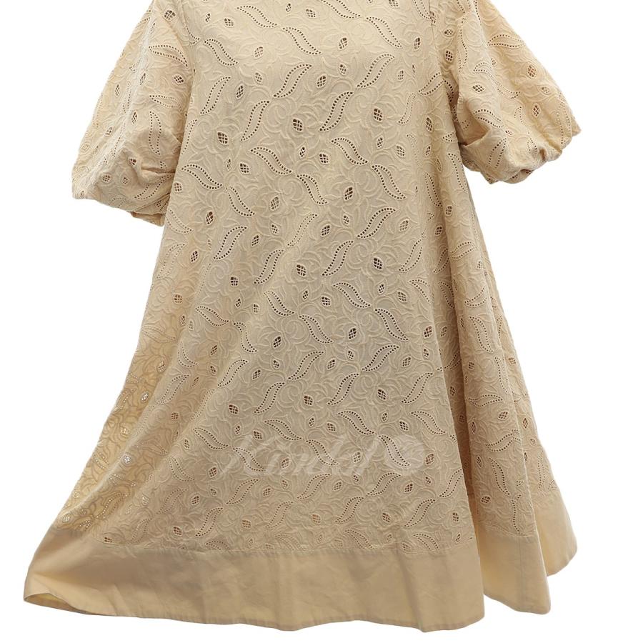 値下げ】CELFORD 21SS 襟付きAラインワンピース CWF0211066 ベージュ 