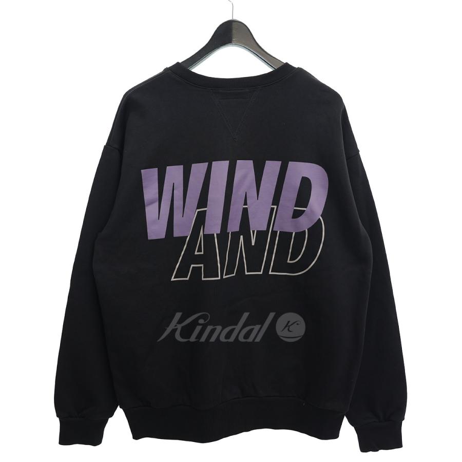 WIND AND SEA 【値下げ】WIND クルーネックスウェット Crew Neck Black  