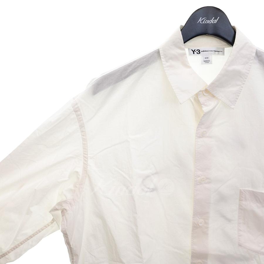 【値下げ】Y-3 バックプリントシャツ GRAPHIC SHIRT EK4555 ホワイト サイズ：M (明石店)｜kindal｜03