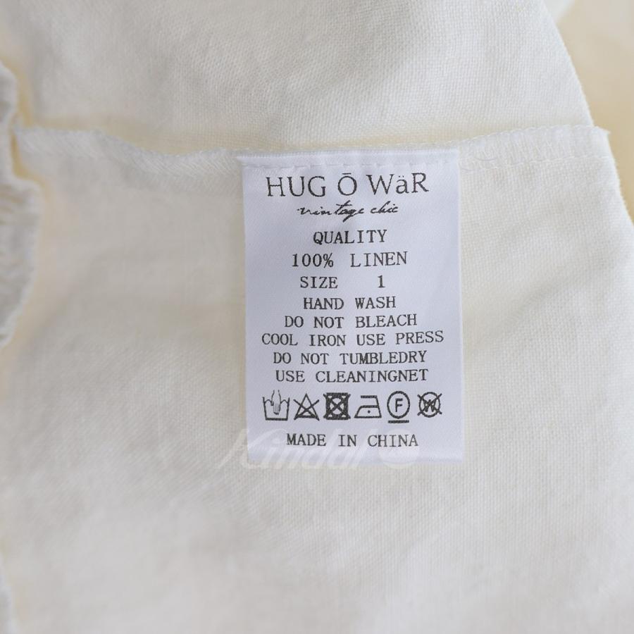 Hug o war 【値下げ】HUG O WaR リネンフリルティアードワンピース OP 
