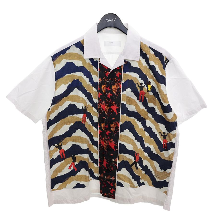 値下げ】TOGA VIRILIS フロントプリント半袖シャツ TV01-FJ307  