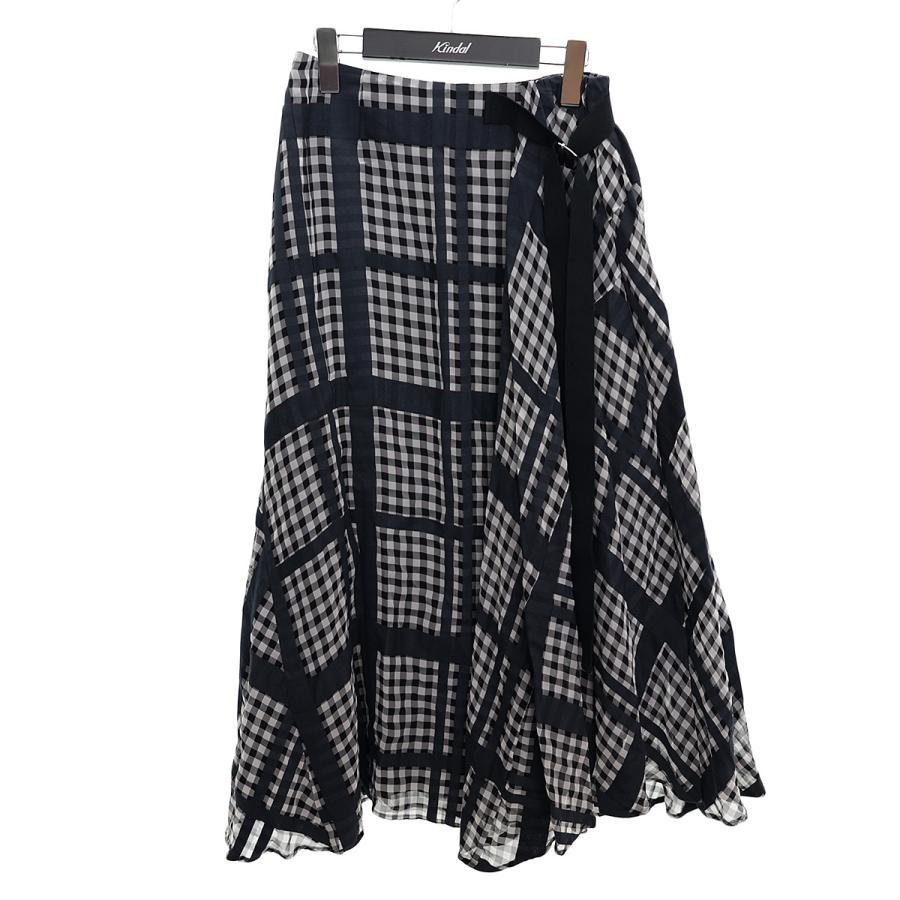 chika kisada チェックスカート 