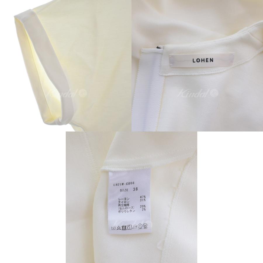 値下げ】LOHEN バックジップカットソー LH21M-CU06 アイボリー サイズ 