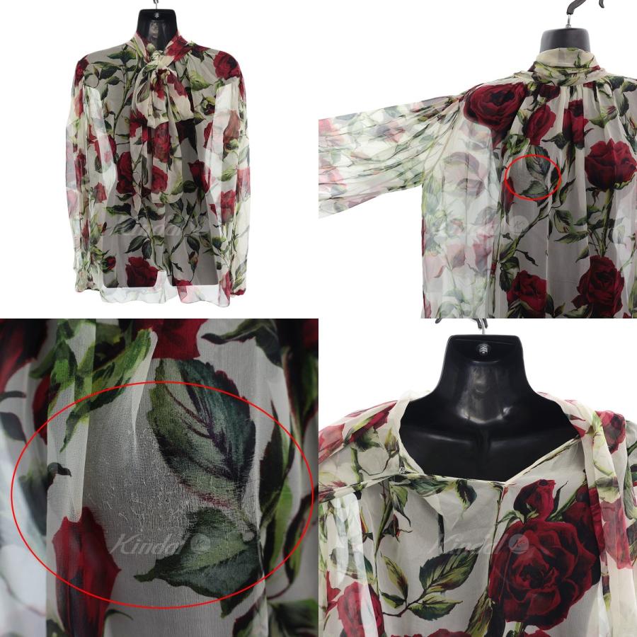 DOLCE&GABBANA ドルチェアンドガッバーナ DOLCE＆GABBANA バラ柄  