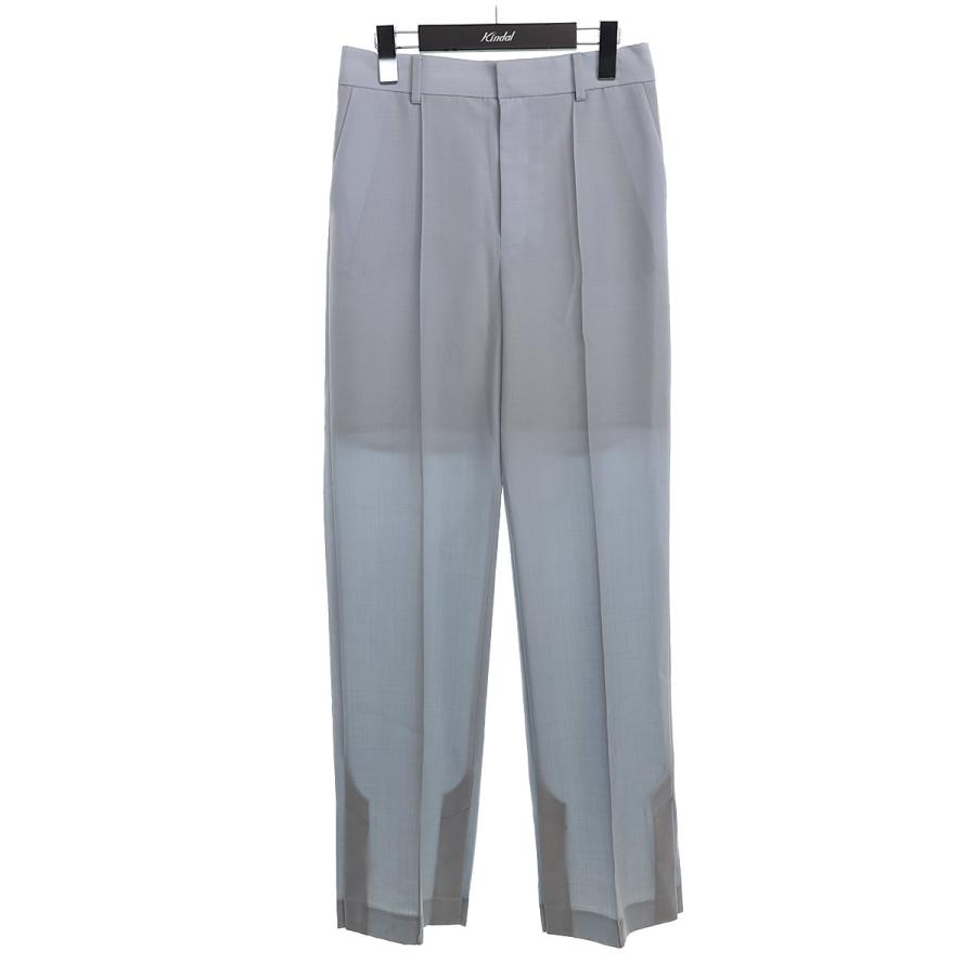 値下げ】IRENE 20SS 裾スリットスラックス Straight Trousers 22S88003  