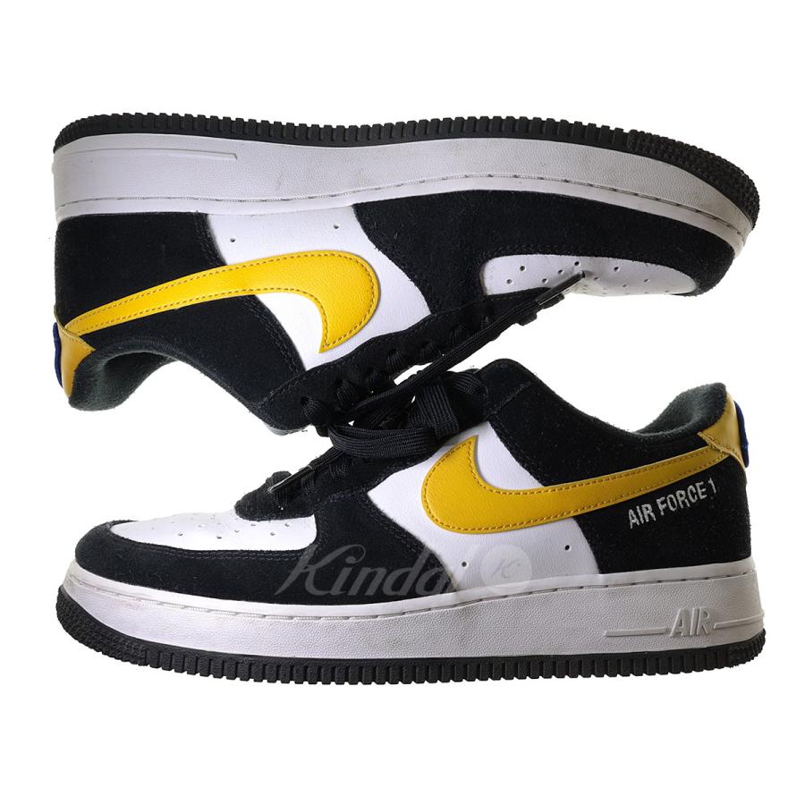 【値下げ】NIKE Air Force 1 Low’07 LV8 エアフォース1　スニーカー　DH7568-002 ブラック×ホワイト×イエロー サイズ：26．5ｃｍ (明石店)｜kindal｜03