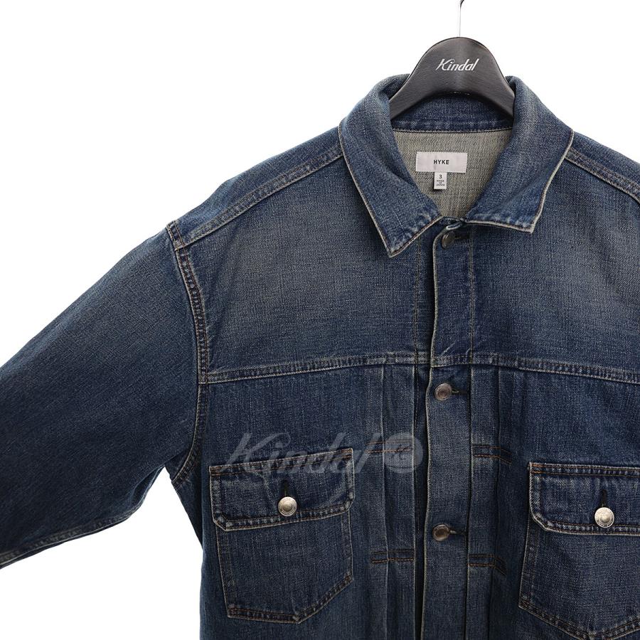 ハイク HYKE DENIM JACKET TYPE2(BIG FIT) デニムジャケット 