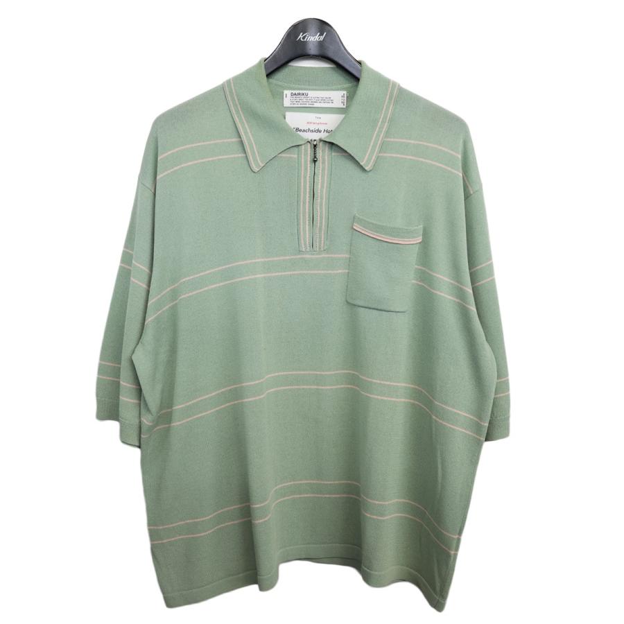 トップス DAIRIKU Half Zip Polo Knit DAIRIKU 【値下げ】DAIRIKU Half Zip Polo Knit ハーフジップ