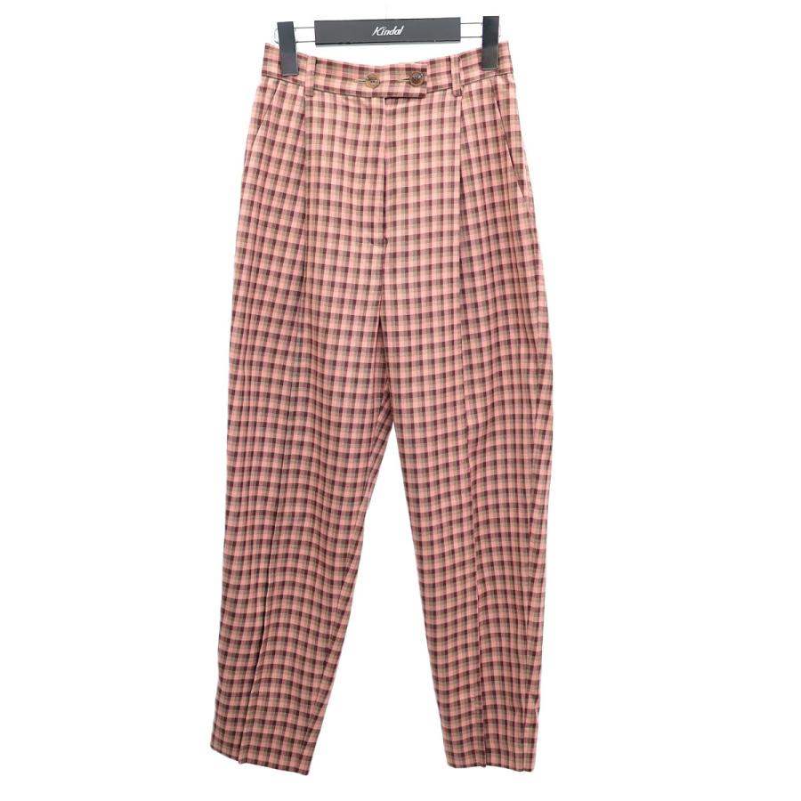 値下げ】COEL バックフリルテーパードパンツ 183107021 ピンク  